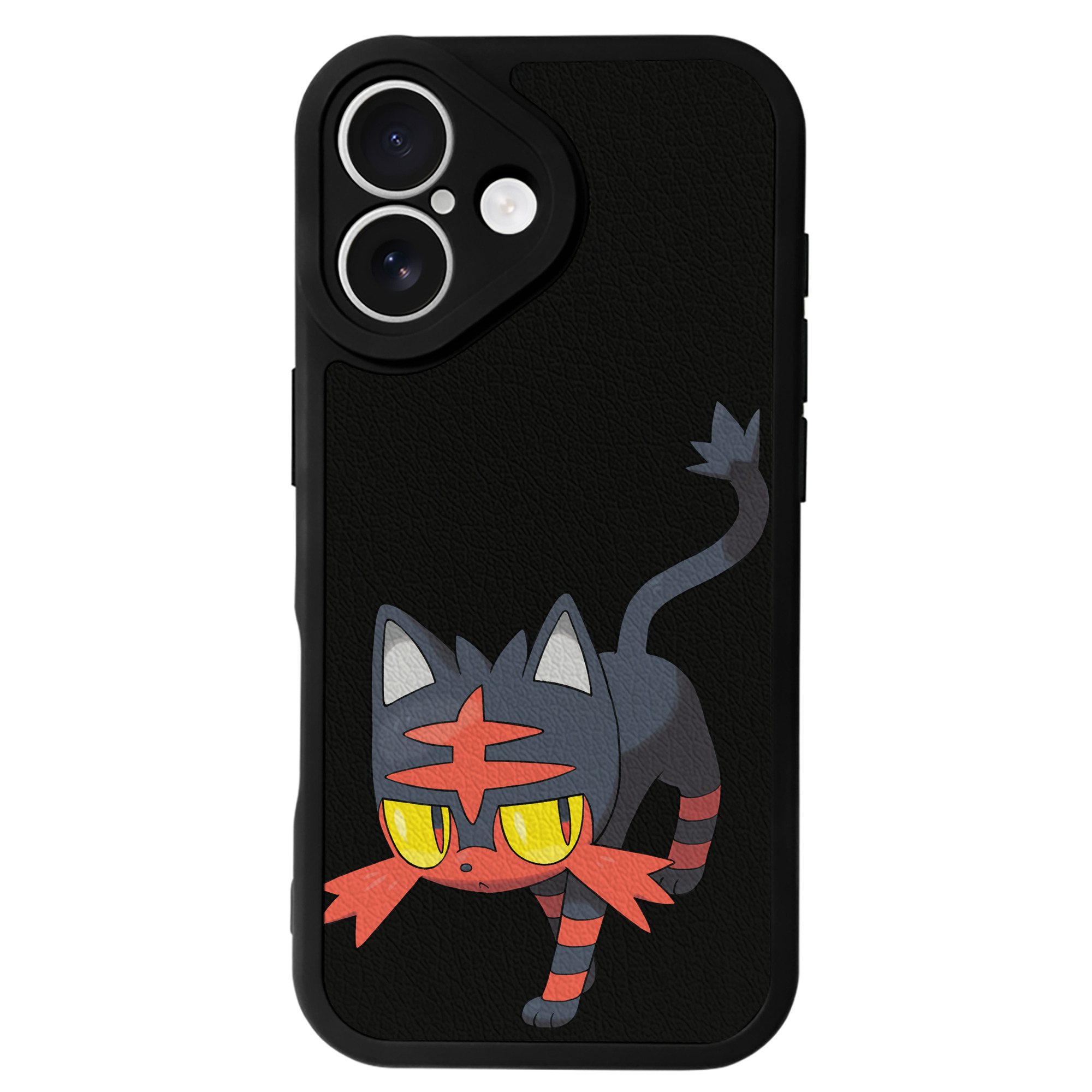 （画像用） ポケットモンスター Pokémon 【iPhone 16シリーズ対応】シリコンスマホケース（レザー調） 材質：シリコン